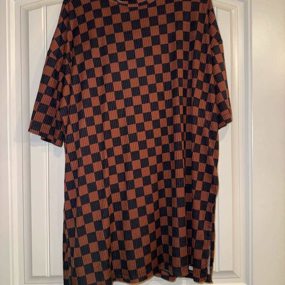 Dressed in Lala Checkered playsuit